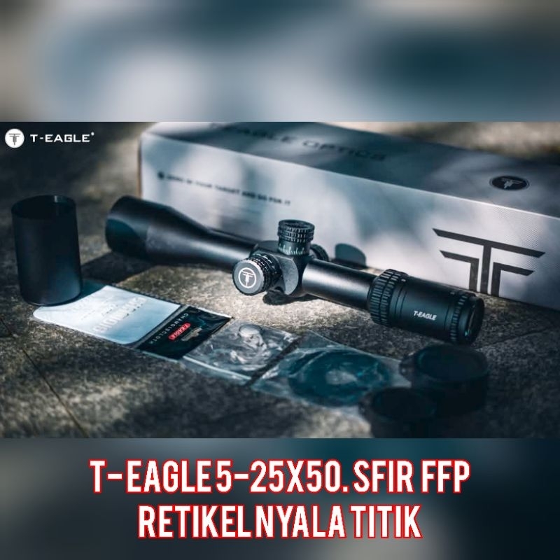 Telescope t eagle 5-25x50sfir ffp