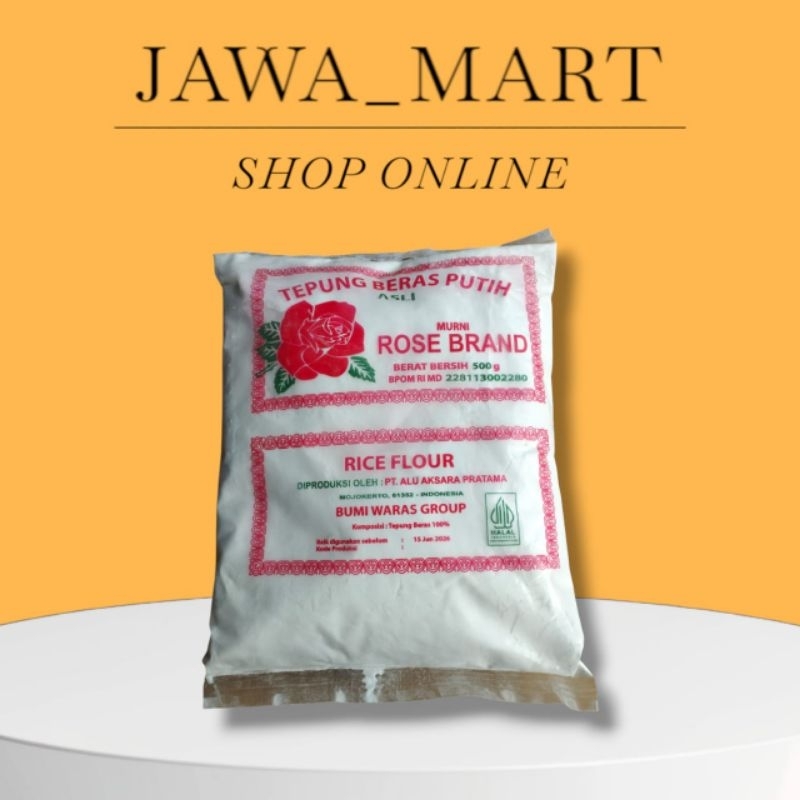 

Tepung Beras Putih Rose Brand 500 g