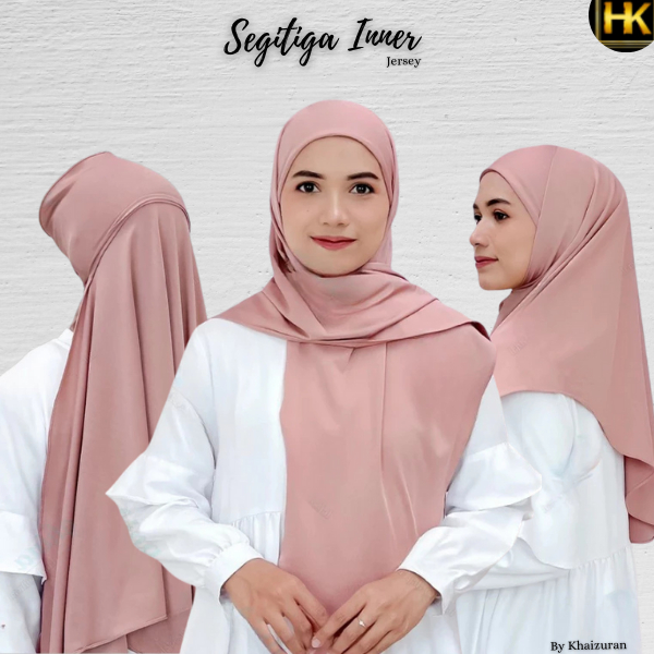 HIJAB SEGITIGA INSTAN JERSEY|| SEGITIGA INSTAN JERSEY|| JILBAB SEGITIGA + INNER INSTAN JERSEY
