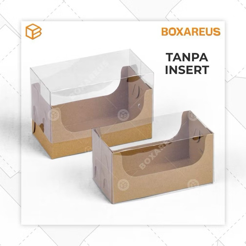 

box cupcake / box hampers / box isi 2 cup