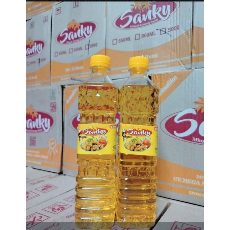 

minyak goreng sanky s900 botol