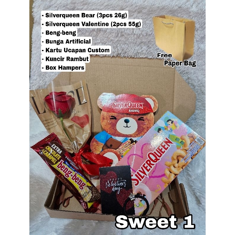 

Hampers Valentine Beruang Sweet. siap kirim!