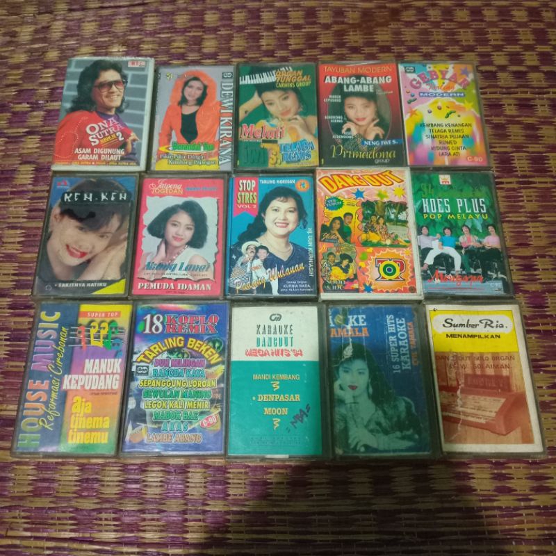 ANEKA KASET PITA ALBUM DANGDUT, REMIX TARLING