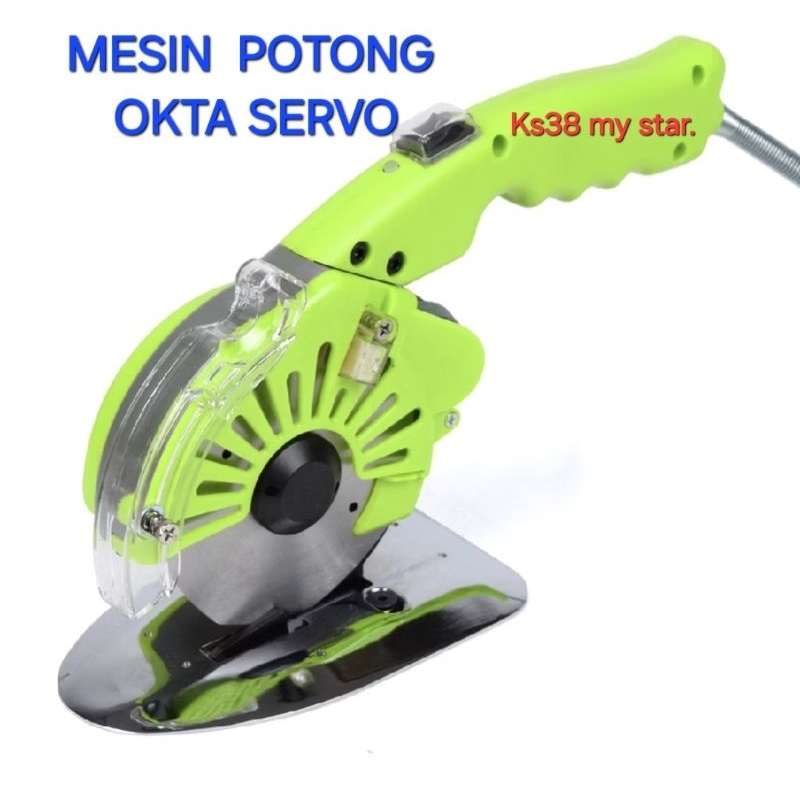 mesin potong okta servo new / baru