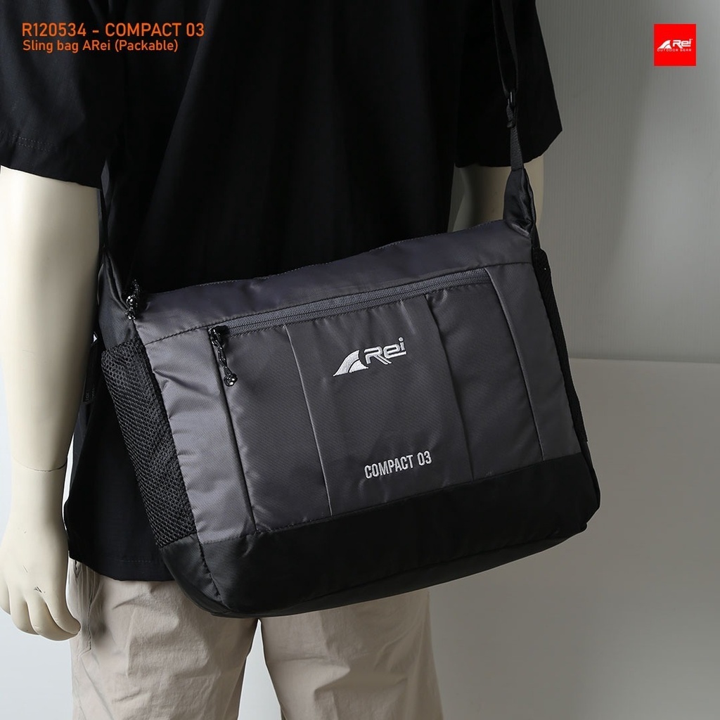 Travel Pouch / Tas Selempang Pria Compact 03 Tas Lipat Arei Outdoorgear