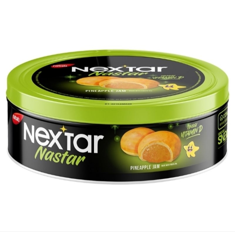 

Nextar Nastar cookies pineaple kaleng 171 g