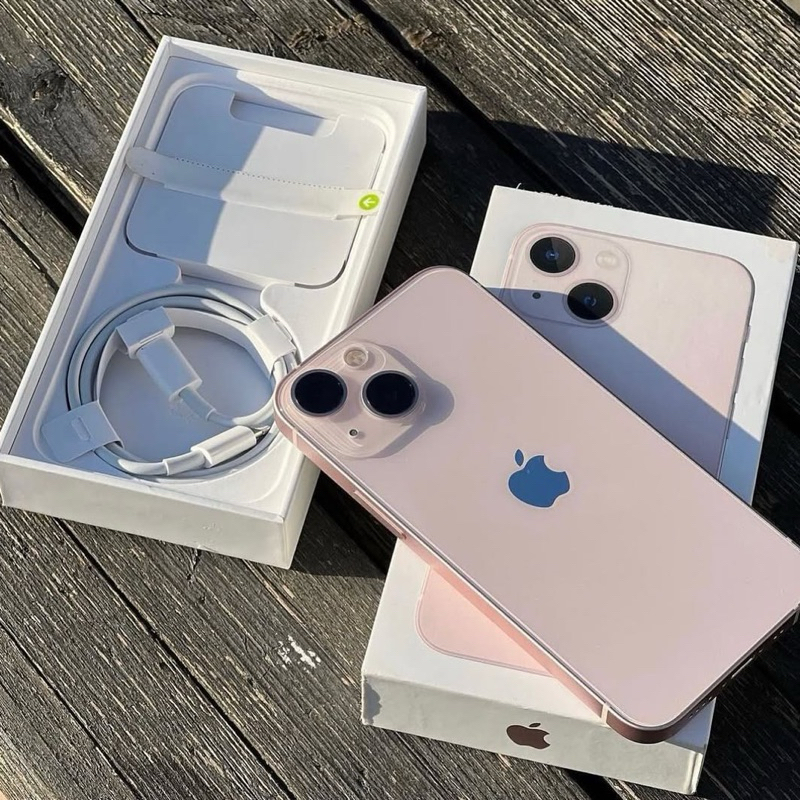 iphone 13mini 128gb pink all operator fullset no minus