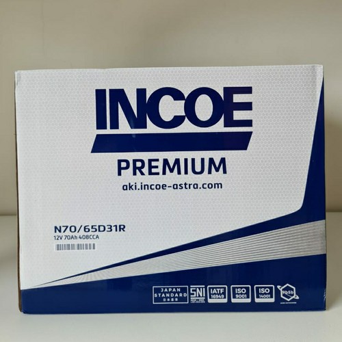 Aki Mobil INCOE Premium N70 / 65D31R (70 Ah)