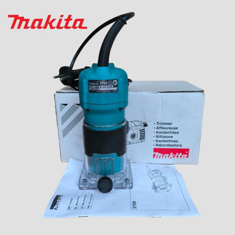 Profil Makita 3709 Original Mesin Trimmer Makita Router Kayu 6 mm Makita Profil Kayu