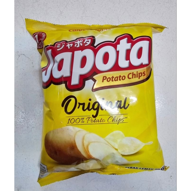 

Japota Potato Chips Rasa Original 68g - 1 bks