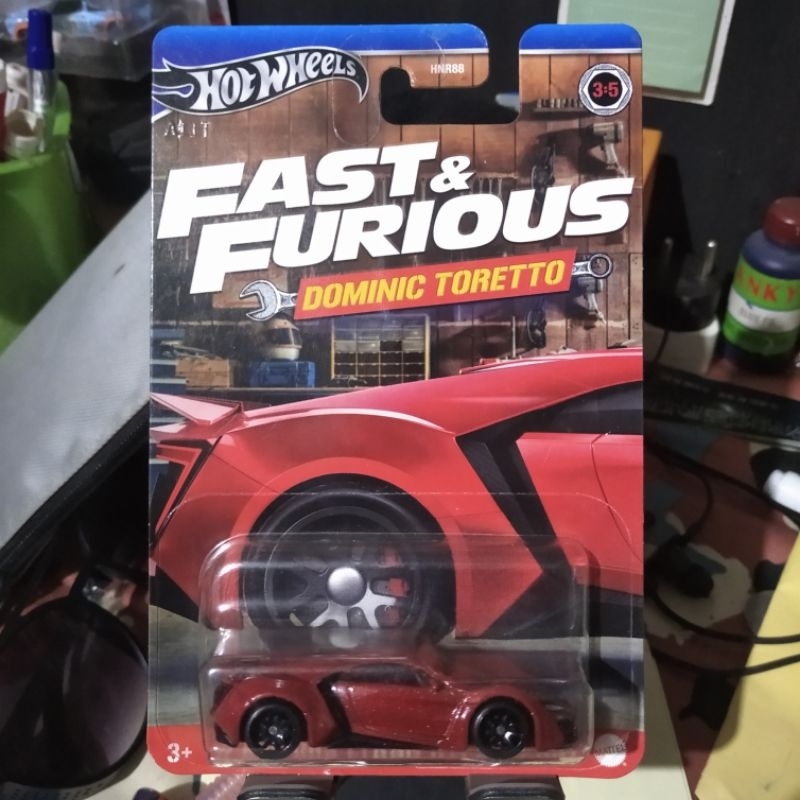 Hot Wheels Fast & Furious Dominic Toretto lykan hypersport