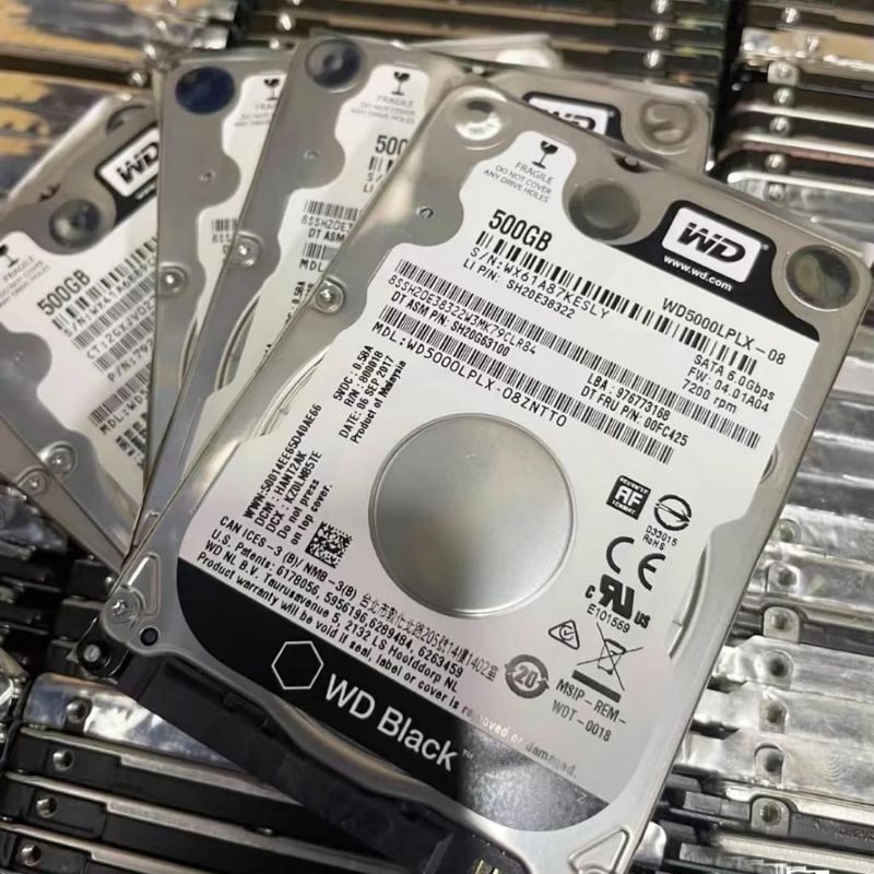 hdd wd black 500GB 2.5inch sata internal laptop
