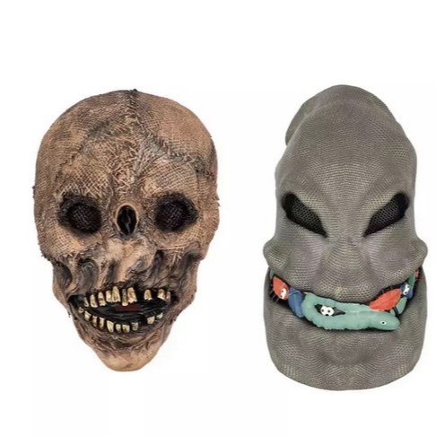 Topen Pesta  Topeng Halloween  Topeng Wajah HUMAN SACK HOOD Latex Premium