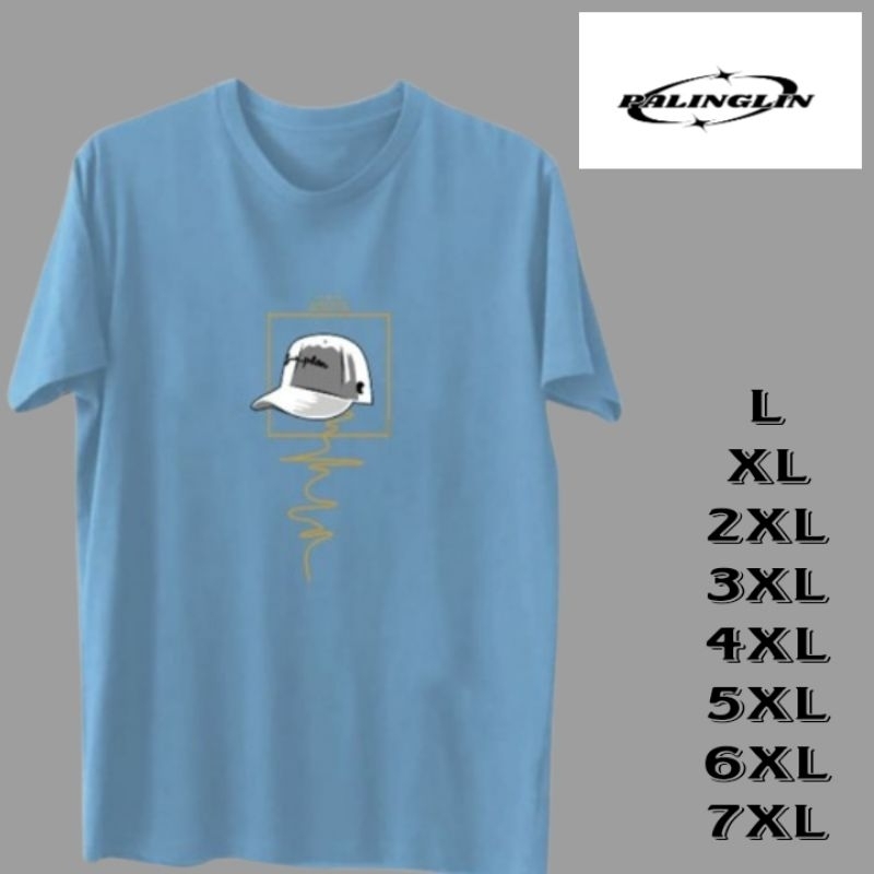 KAOS JUMBO PRIA WANITA- Kaos Jumbo Big Size Premium Katun Combed 30s