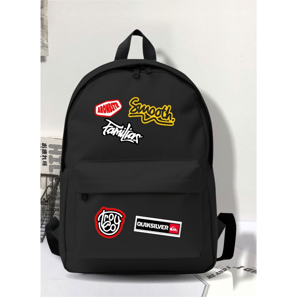 Tas Sekolah Pria Distro Sma Keren Murah Tas Ransel Pria Motif Gambar Kekinian Anak-Anak