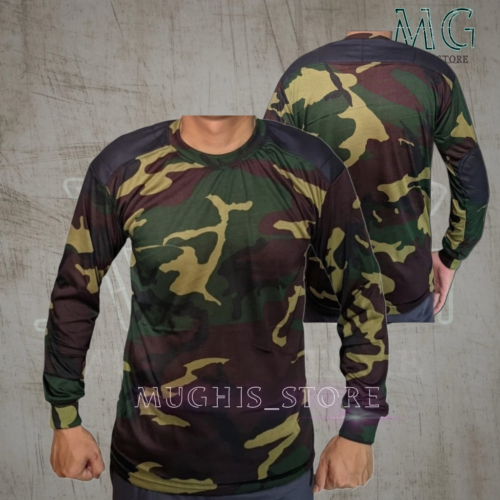 KAOS DECKER LORENG KOPASSUS - KAOS LORENG KOPASSUS - KAOS PANJANG LORENG TNI