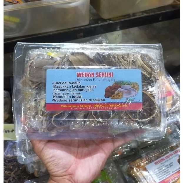 

Wedang seruni - minuman sereh jeruk nipis - wedang Imogiri Jogja - wedang rempah - menjaga kesehatan tubuh - isi 10 - meningkatkan antibodi