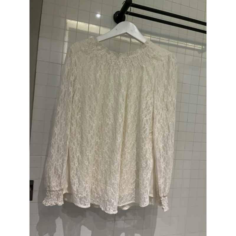 preloved blouse brukat