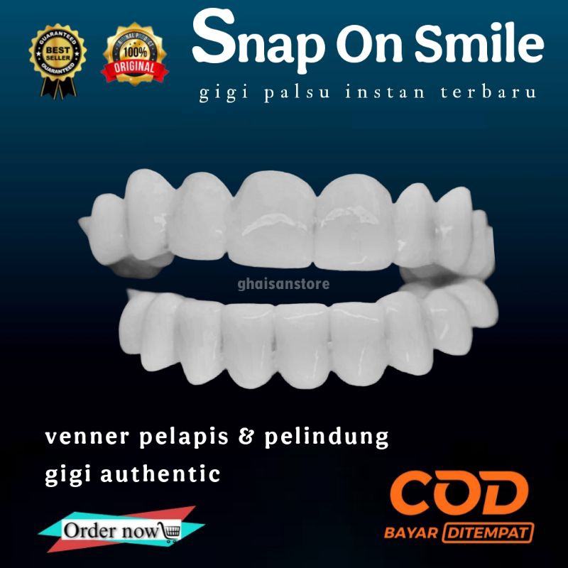 Gigi Palsu Instan Terbaru Snap On Smile