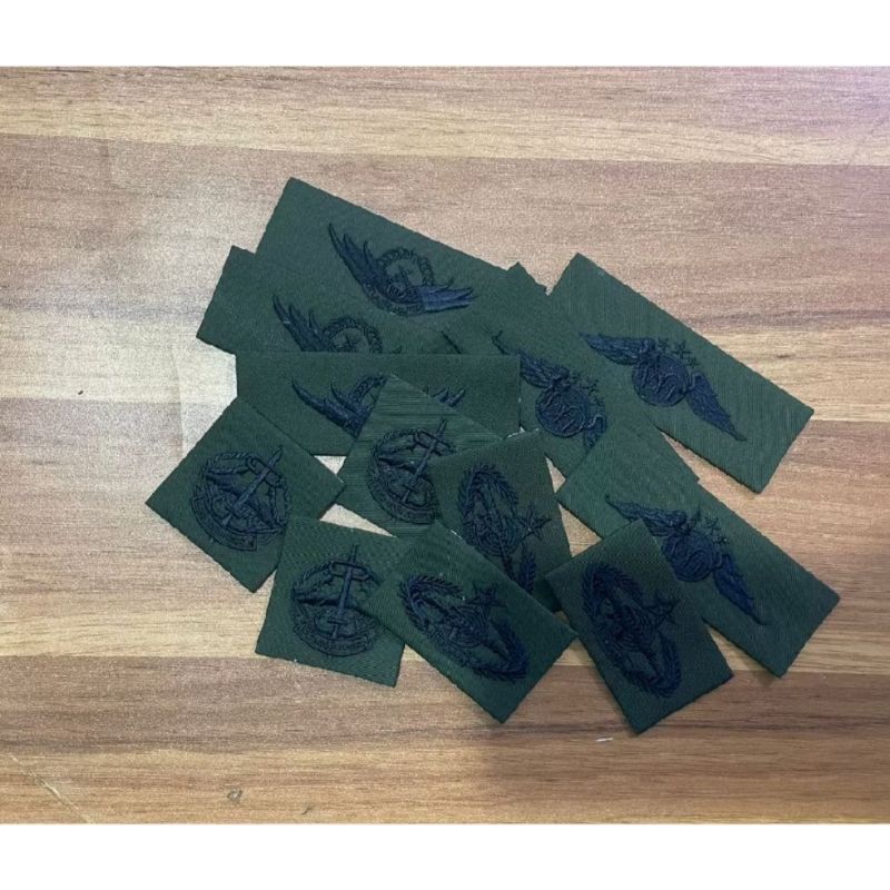 bordir  satuan pdl TNI.ad.au.al mika perkeras