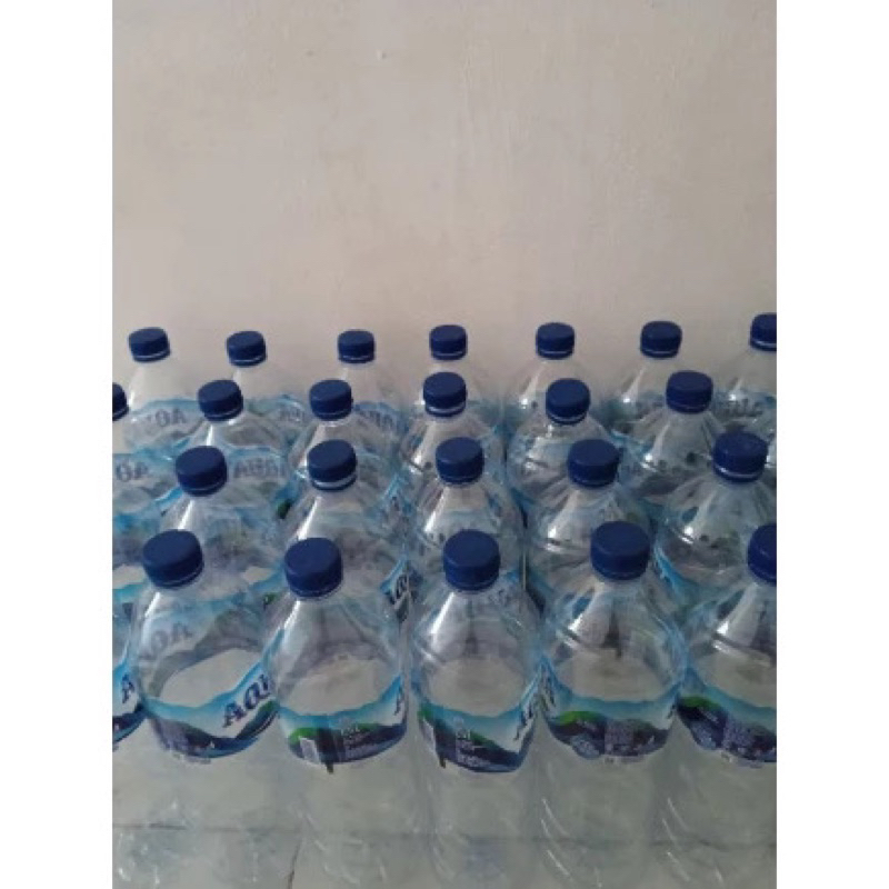 

Botol Aqua 600ml Bekas/Botol Kosong