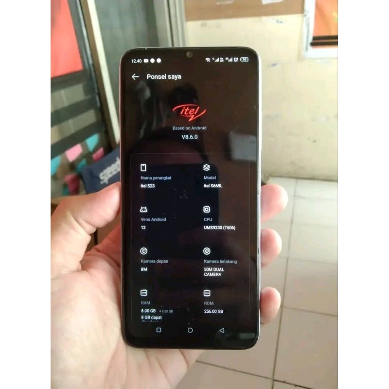 Itel S 23 second