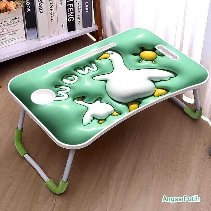 Meja Belajar Lipat Portable Jumbo / Meja Belajar Anak / Meja Leptop M01
