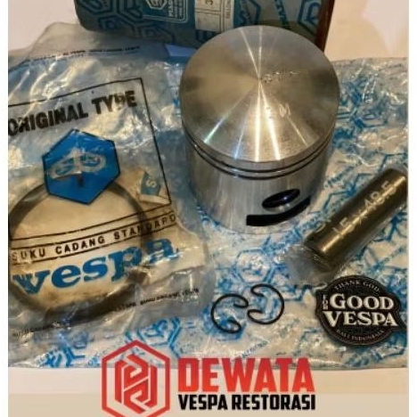 Piston Seher Set 3M Original Nos Vespa Super