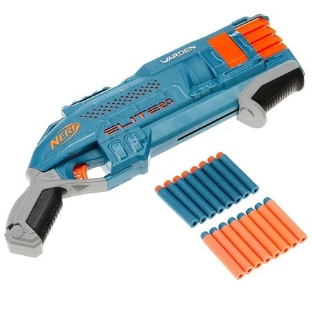 NERF Elite 2.0 Warden DB8 Blaster Shotgun 8 x Next Gen Darts Hasbro