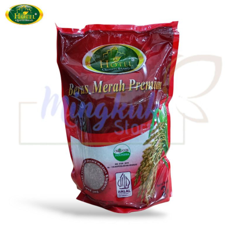 

Hotel Beras Merah Premium 2kg - Beras Merah Hotel 2 kg