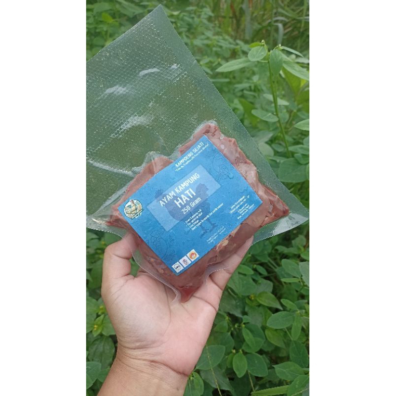 

Hati Ayam Kampung Asli 250Gram Frozen - Kampoeng Sejati