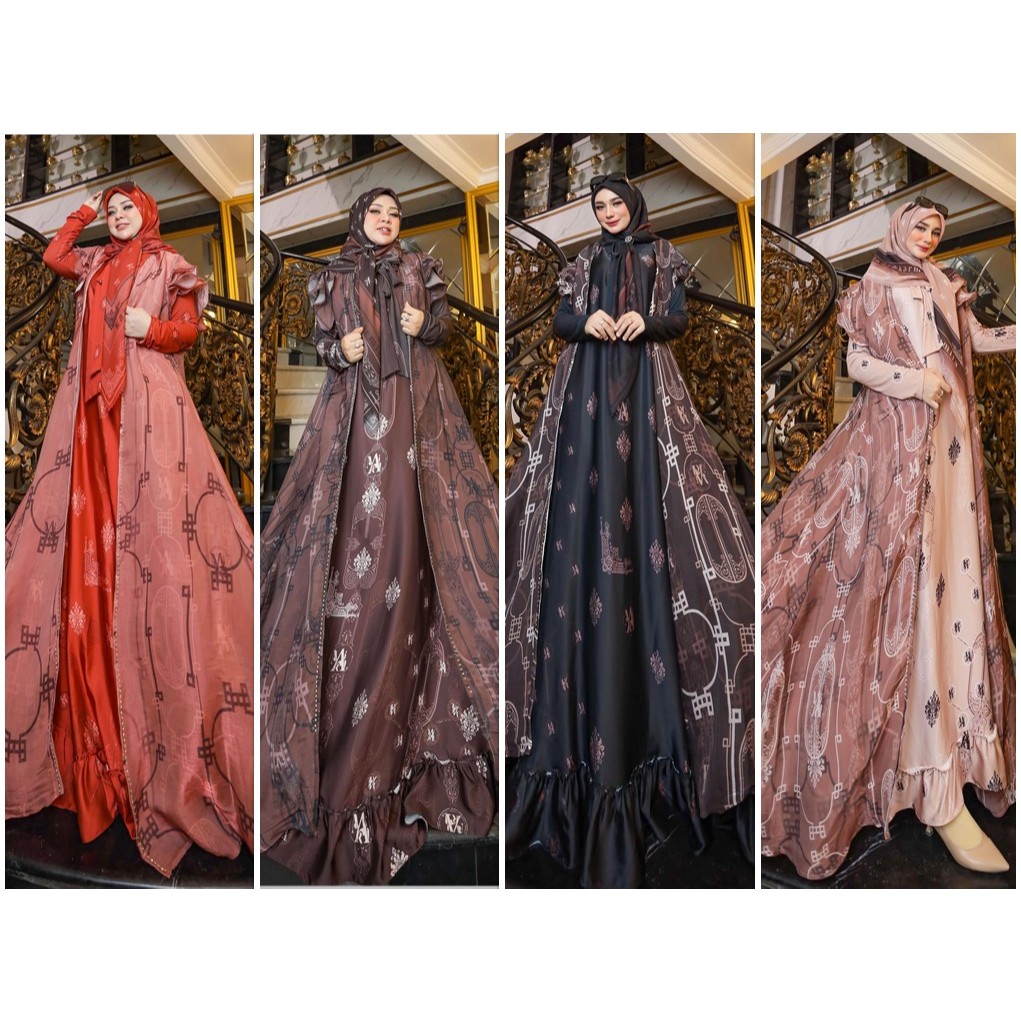 EShal Set Gamis  by Qisya Jaya