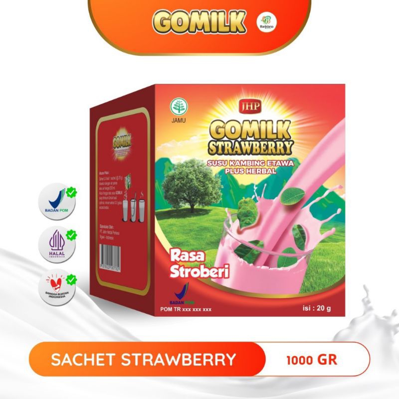 

Gomilk Sachet Bisa Costume Rasa kemasan 1 kg