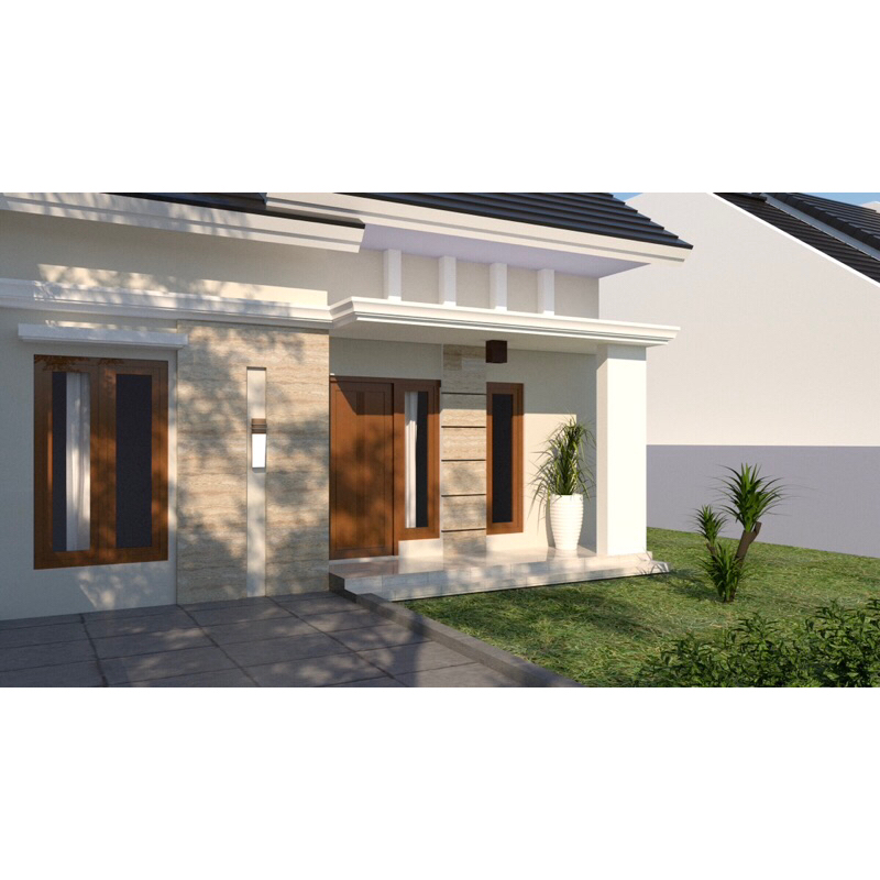 Jasa desain rumah 3d, interior, eksterior, denah Rumah