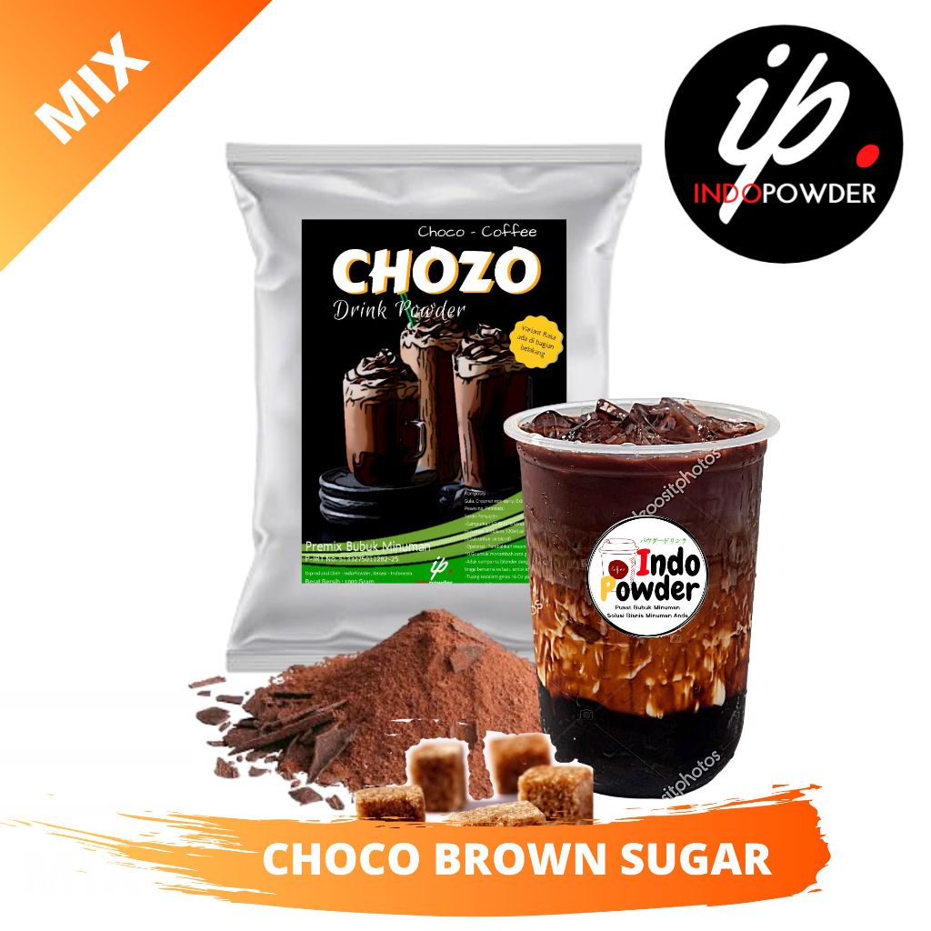 

Bubuk Minuman CHOCO BROWN SUGAR 1Kg - Bubuk CHOCO BROWN SUGAR 1Kg - CHOCO BROWN SUGAR Bubuk 1Kg