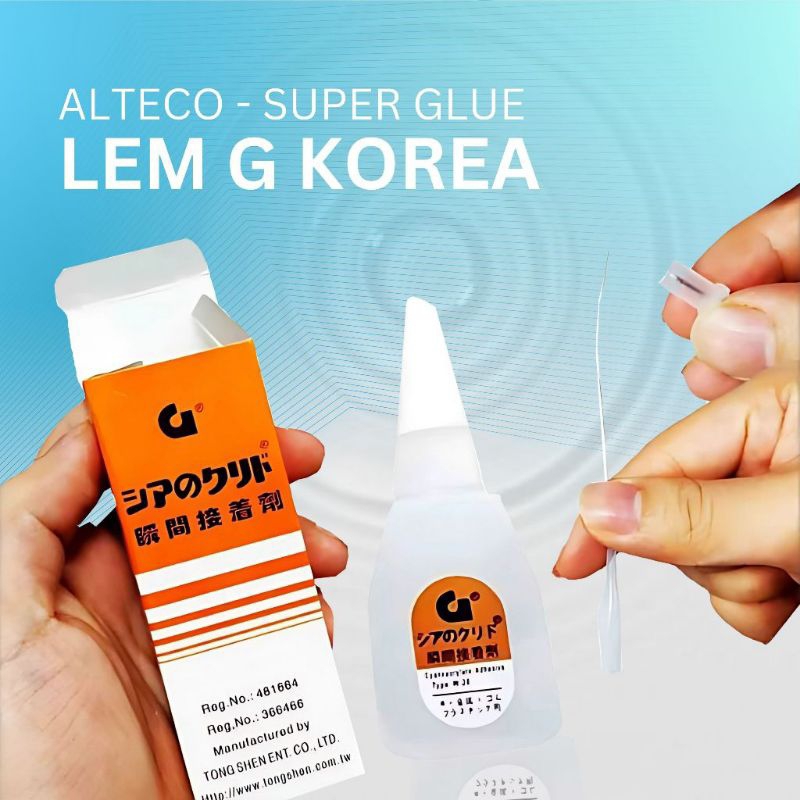 

lem tetes G, lem Korea instan, lem Glue, lem setan