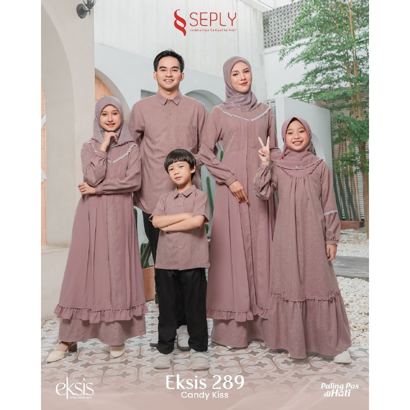 Sarimbit Couple Premium Family Set Seply Rayya Series Eksis Candy Kiss