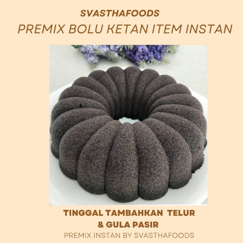 

Tepung Instan Bolu Ketan Item 300 gram Premix instan Baking
