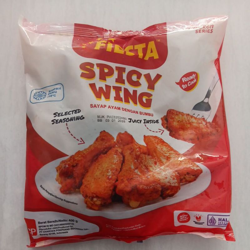 

Fiesta Spicy Wing 400g