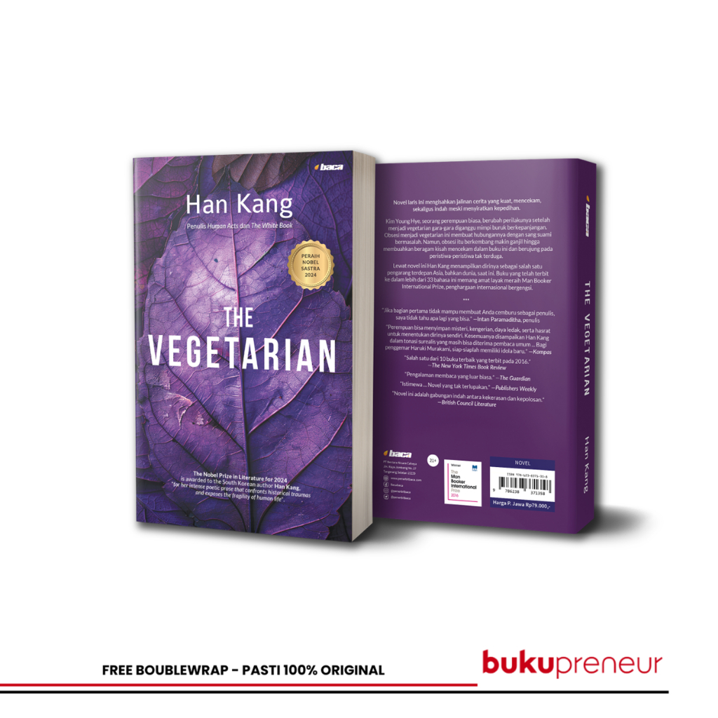 Bukupreneur - The Vegetarian Han Kang
