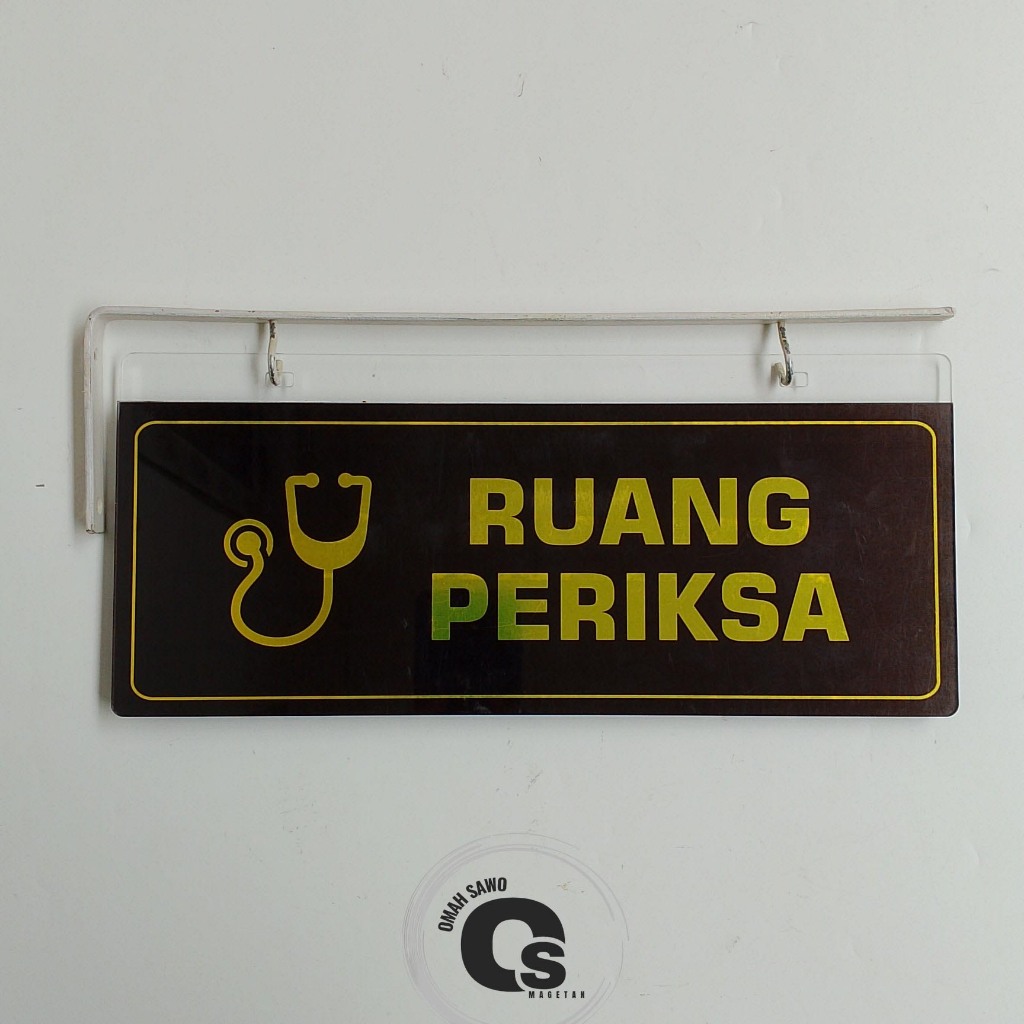 

Akrilik Ruang Periksa - Akrilik Gantung - Nama Ruang Periksa