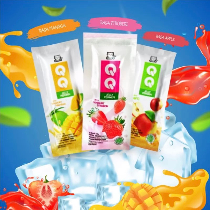 

JUAL MURAH QQ Jelly per dus 8 Packs isi 24 bks