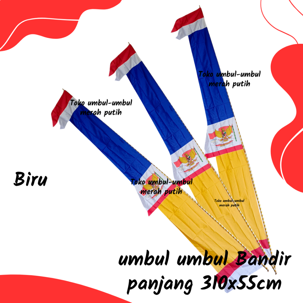 DISKON GOKIL Bendera Bandir umbul Umbul Jumbo umbul umbul warna Warni Umbul umbul Termurah