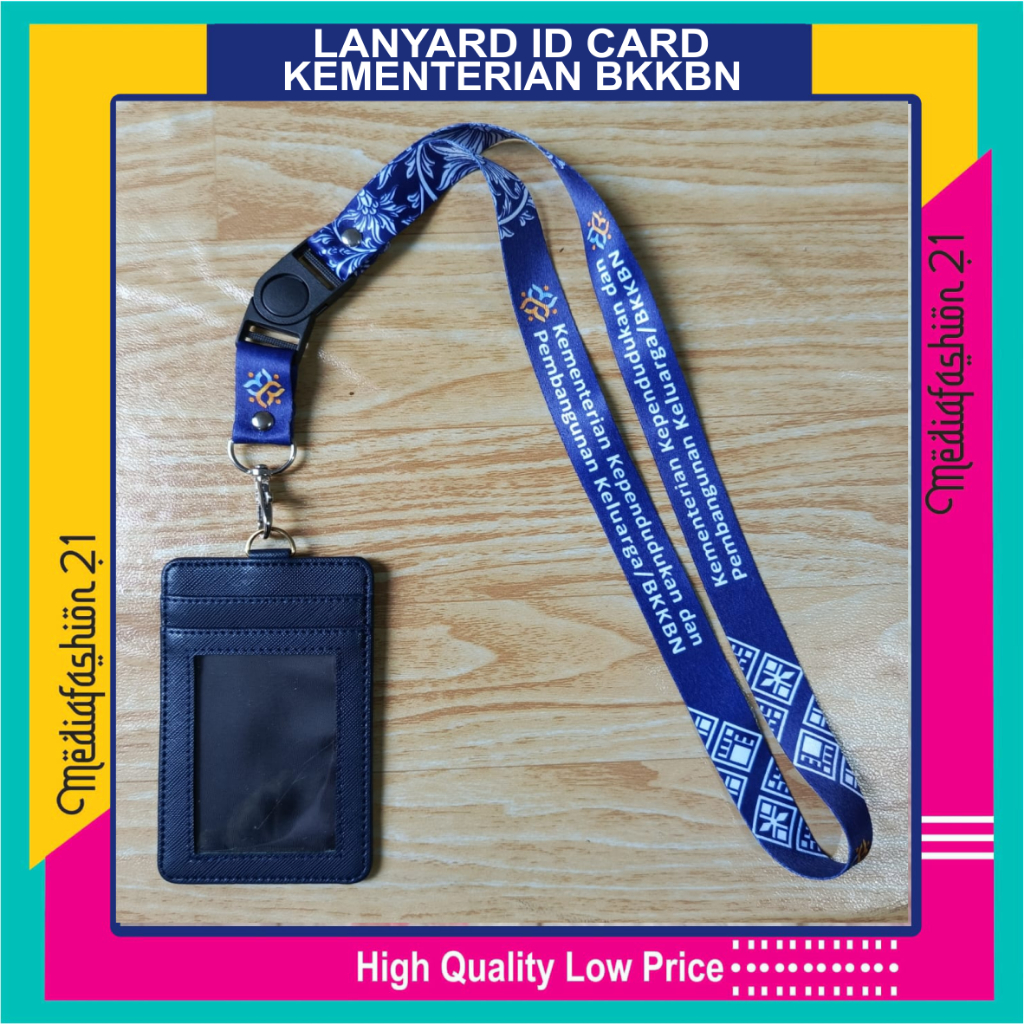 

Lanyard Tali Gantungan ID Card Kementerian BKKBN Free Strap Gantungan HP/Flashdisk
