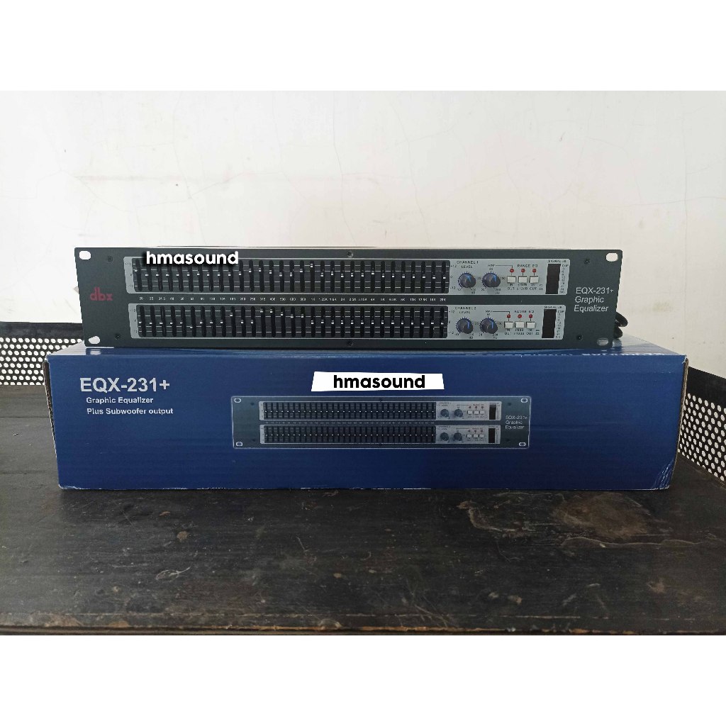 Equalizer Eq DBX EQX-231+