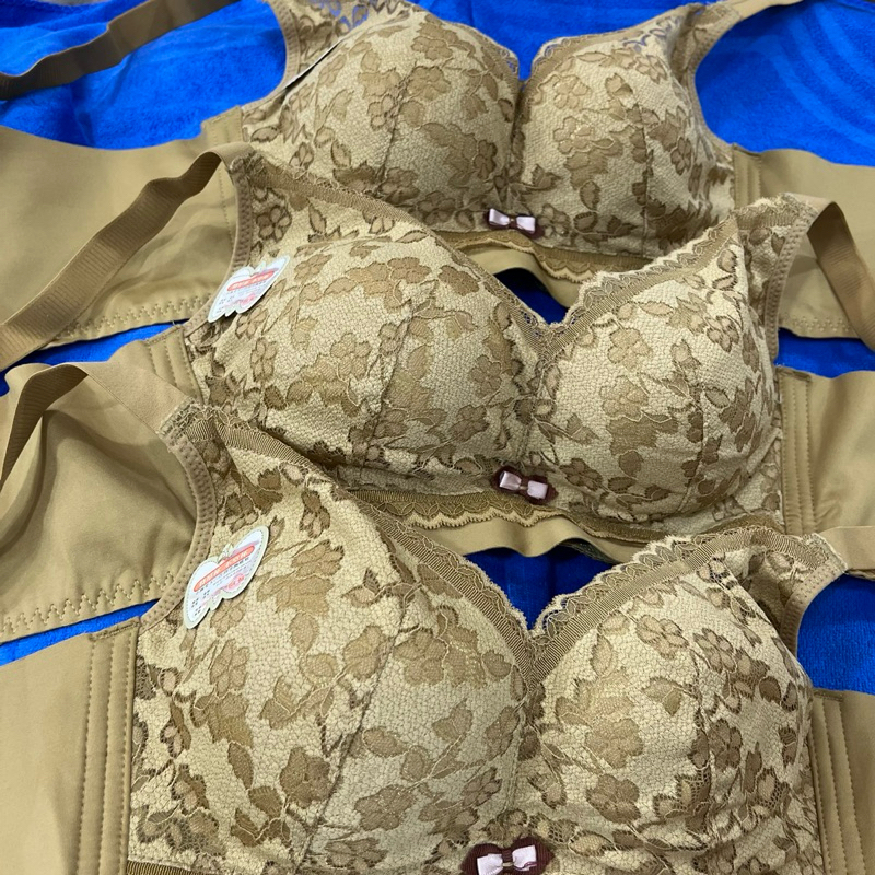 BRA BH BUSA TEBAL KAIT 4 PAKAI KAWAT (MOTIF RANDOM)