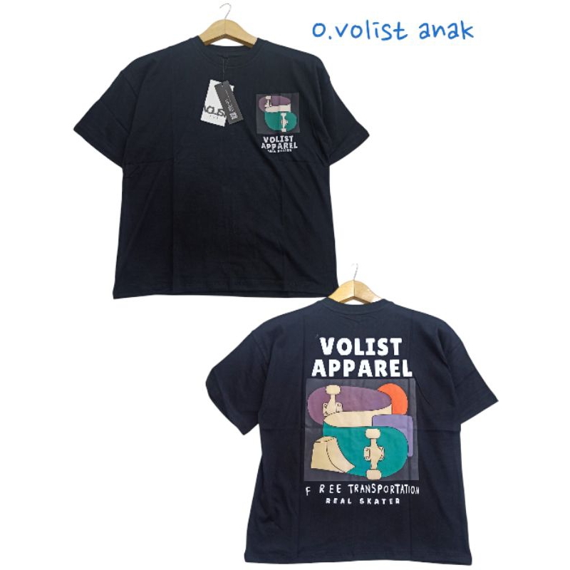 kaos oblong distro volist anak