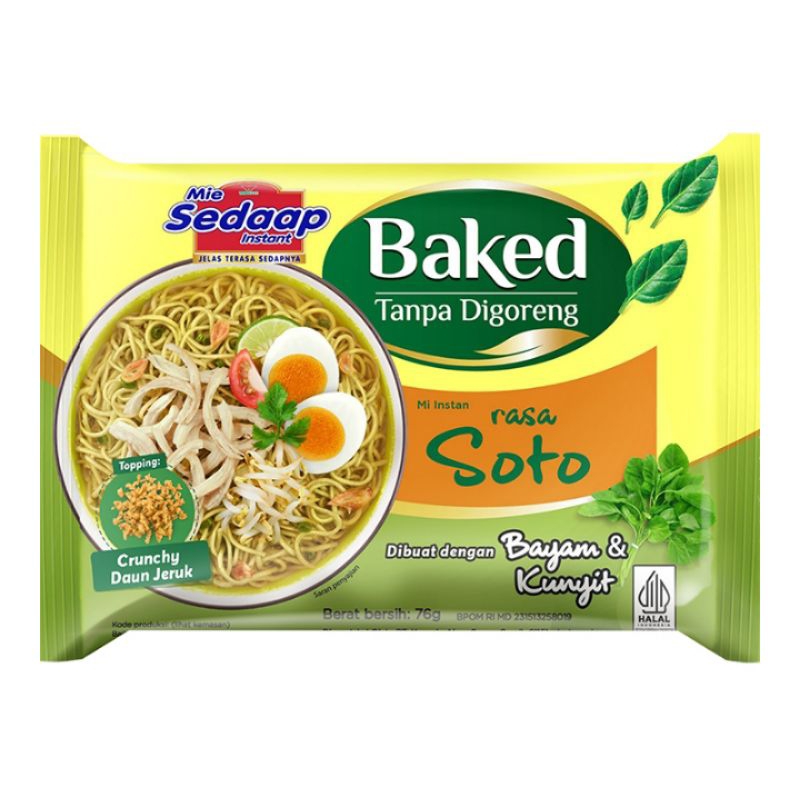 

Sedaap baked mie instan