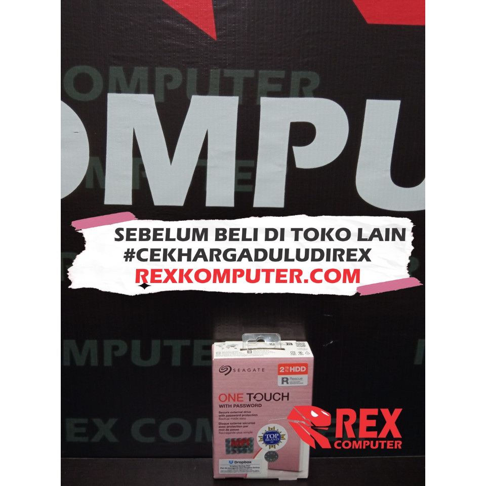 HARDISK EXTERNAL SEAGATE ONE TOUCH 2TB