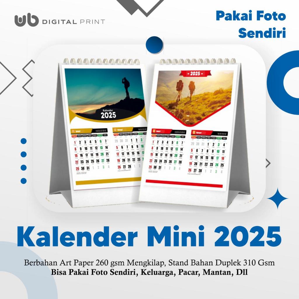 

[ 2025 ] KALENDER MEJA MINI KALENDER SOUVENIR PERNIKAHAN UKURAN 12X15 CM , PAKAI FOTO SENDIRI, CUSTOM FOTO, KADO, SOUVENIR (COD)